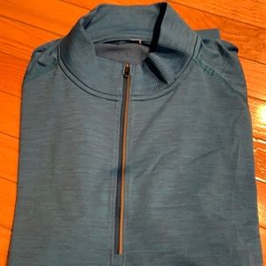 Lululemon 3 quarter zip dry fit